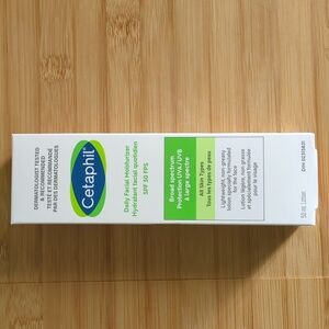 NIB Cetaphil Daily Facial Moisturizer SPF 50, 50 mL Exp. Mar. 2026